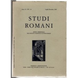 STUDI ROMANI-nn 3-4, luglio/dicembre-2003