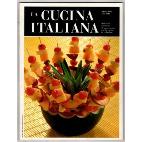 LA CUCINA ITALIANA-n 8, agosto-1992
