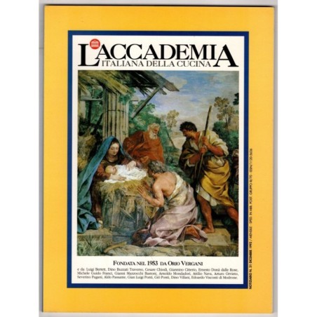 L'ACCADEMIA ITALIANA DELLA CUCINA-n 31, dicembre-1992