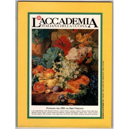 L'ACCADEMIA ITALIANA DELLA CUCINA-n 28, settembre-1992