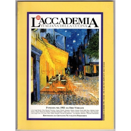 L'ACCADEMIA ITALIANA DELLA CUCINA-n 36, giugno-1993