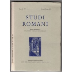 STUDI ROMANI-nn 1-2, gennaio/giugno-2003