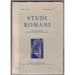 STUDI ROMANI-nn 1-2, gennaio/giugno-2002