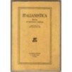 ITALIANISTICA. RIVISTA DI LETTERATURA ITALIANA-n 2, maggio/agosto-1988