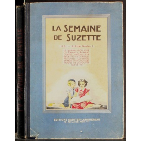 RACCOLTA RIVISTE LA SEMAINE DE SUZETTE-n 1-16, janvier/avril-1951