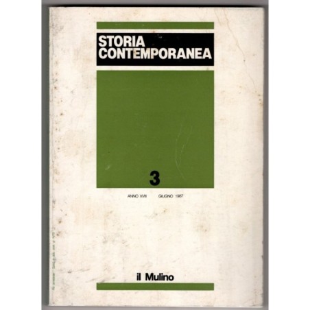 STORIA CONTEMPORANEA-n 3, giugno-1987