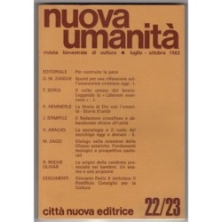 NUOVA UMANITÀ. RIVISTA BIMESTRALE DI CULTURA-n 22-23, luglio/ottobre-1982