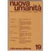 NUOVA UMANITÀ. RIVISTA BIMESTRALE DI CULTURA-n 19, gennaio/febbraio-1982