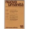 NUOVA UMANITÀ. RIVISTA BIMESTRALE DI CULTURA-n 18, novembre/dicembre-1981