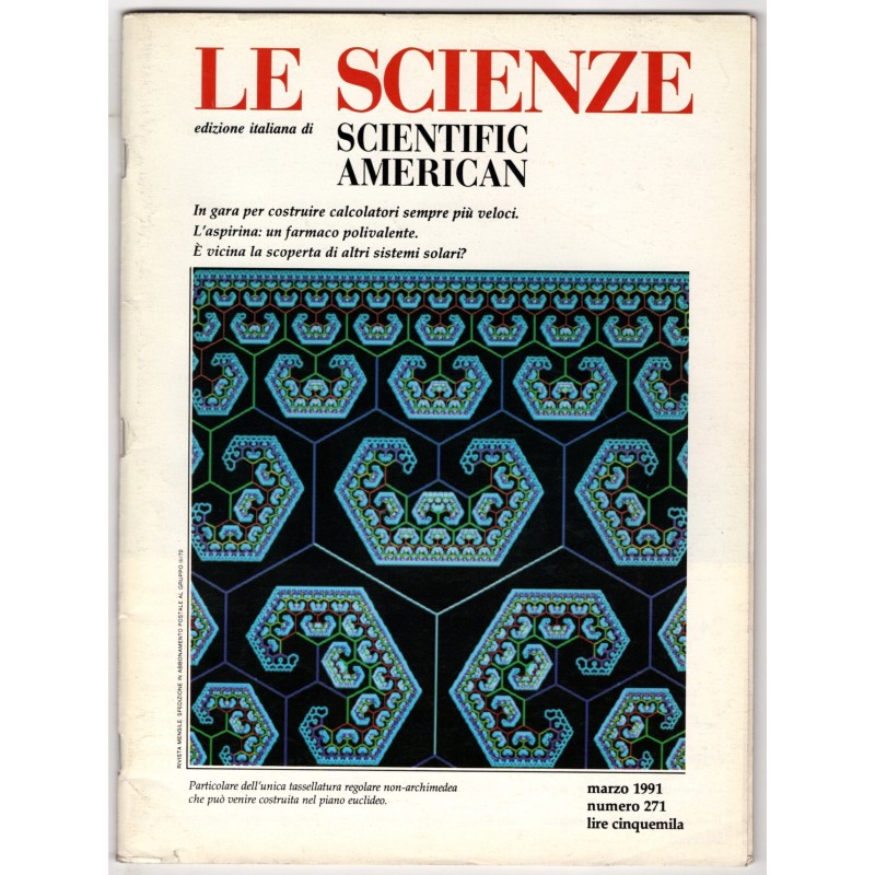 LE SCIENZE. EDIZIONE ITALIANA DI SCIENTIFIC AMERICAN-n 271, marzo-1991