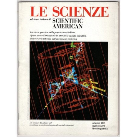LE SCIENZE. EDIZIONE ITALIANA DI SCIENTIFIC AMERICAN-n 278, ottobre-1991