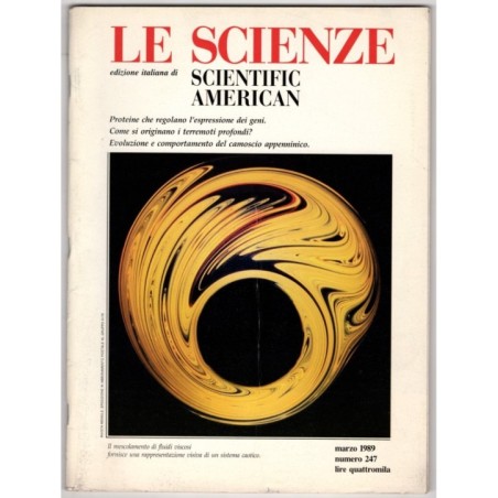 LE SCIENZE. EDIZIONE ITALIANA DI SCIENTIFIC AMERICAN-n 247, marzo-1989