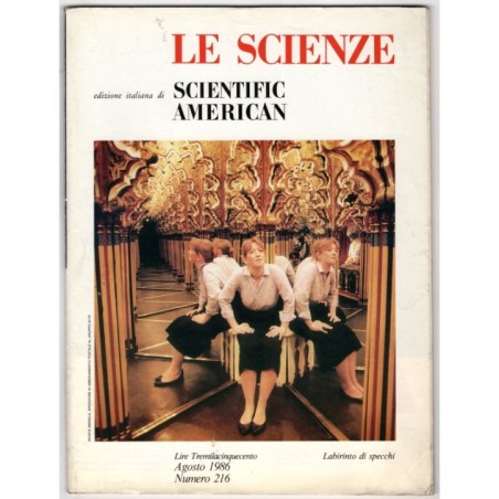 LE SCIENZE. EDIZIONE ITALIANA DI SCIENTIFIC AMERICAN-n 216, agosto-1986