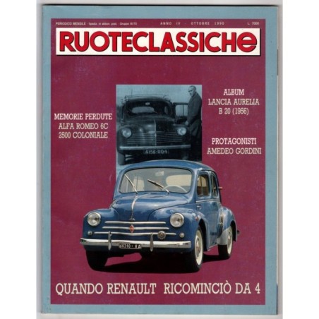 RUOTECLASSICHE-n 33, ottobre-1990