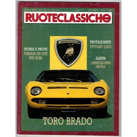 RUOTECLASSICHE-n 32, settembre-1990