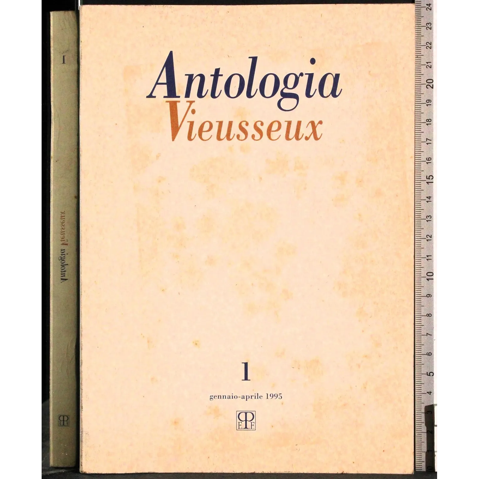 ANTOLOGIA VIEUSSEUX-n 1, gennaio/aprile-1995
