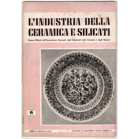 L'INDUSTRIA DELLA CERAMICA E SILICATI-n 6, giugno-1951