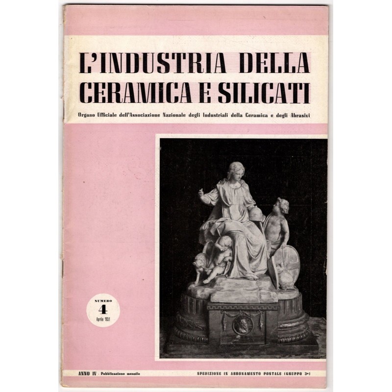 L'INDUSTRIA DELLA CERAMICA E SILICATI-n 4, aprile-1951