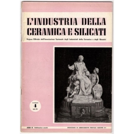 L'INDUSTRIA DELLA CERAMICA E SILICATI-n 4, aprile-1951