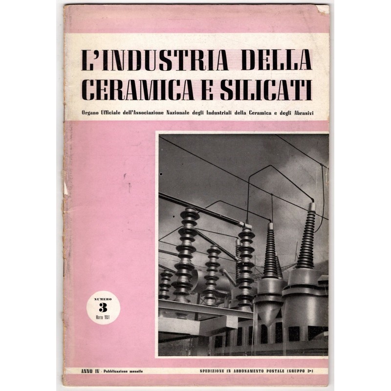 L'INDUSTRIA DELLA CERAMICA E SILICATI-n 3, marzo-1951