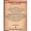 LA PROVA RADICALE-n 1, autunno-1971