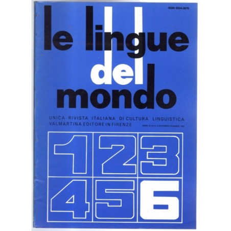 LE LINGUE DEL MONDO-n 6, novembre/dicembre-1983