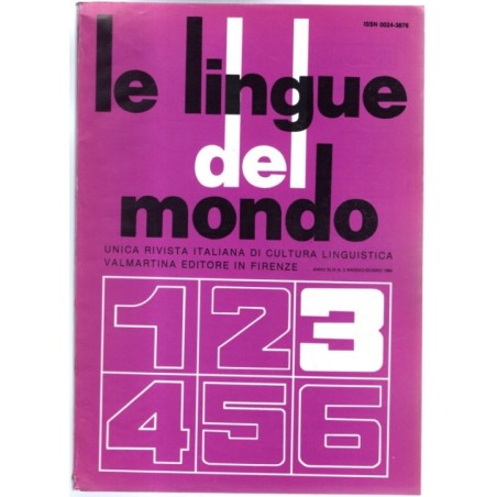 LE LINGUE DEL MONDO-n 3, maggio/giugno-1984