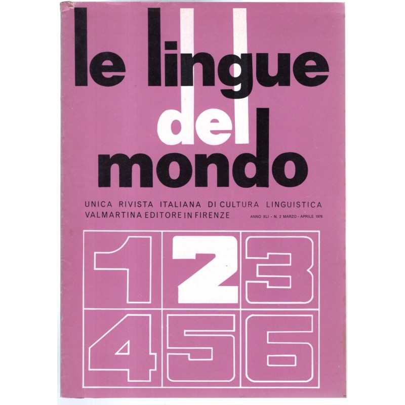 LE LINGUE DEL MONDO-n 2, marzo/aprile-1976