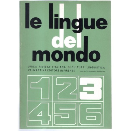 LE LINGUE DEL MONDO-n 3, maggio/giugno-1976