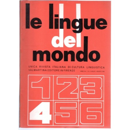 LE LINGUE DEL MONDO-n 4, luglio/agosto-1976