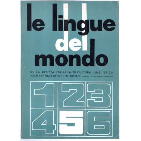 LE LINGUE DEL MONDO-n 5, settembre/ottobre-1976