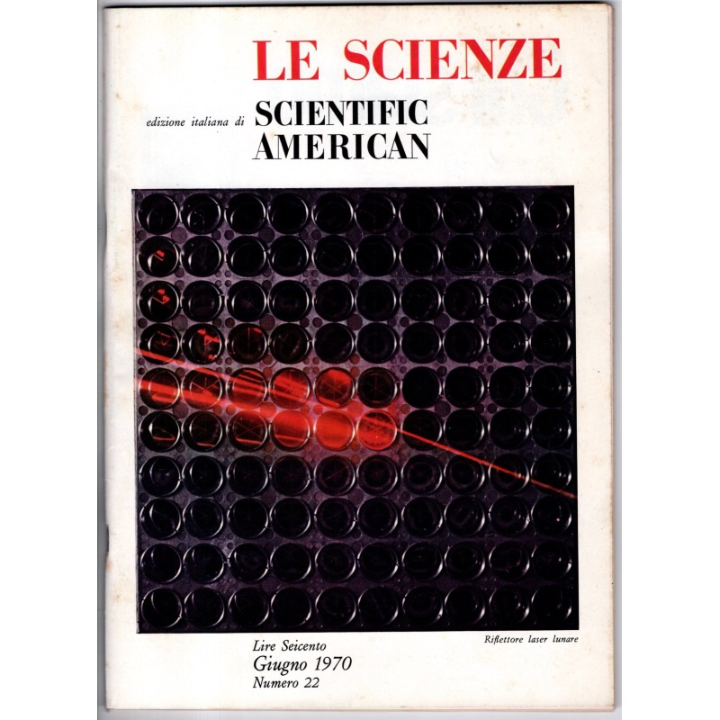 LE SCIENZE. EDIZIONE ITALIANA DI SCIENTIFIC AMERICAN-n 22, giugno-1970