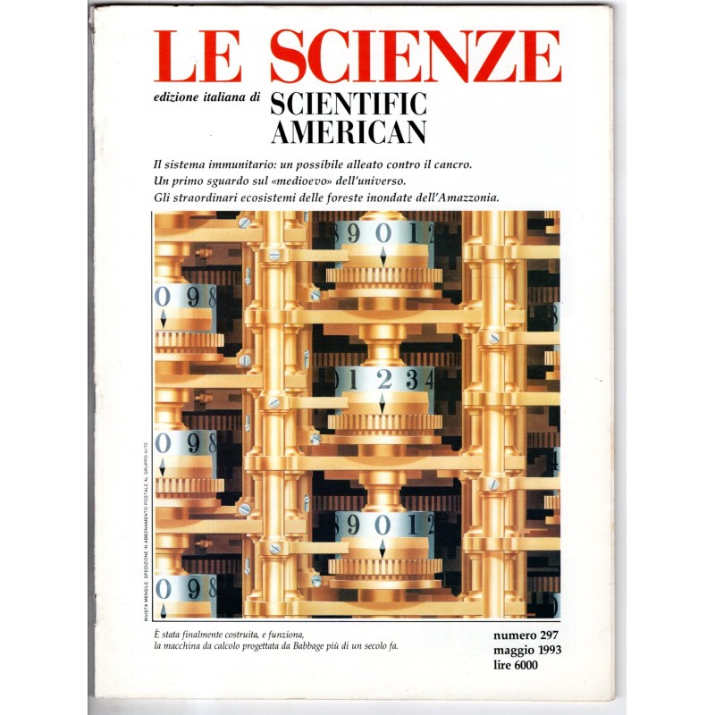 LE SCIENZE. EDIZIONE ITALIANA DI SCIENTIFIC AMERICAN-n 297, maggio-1993
