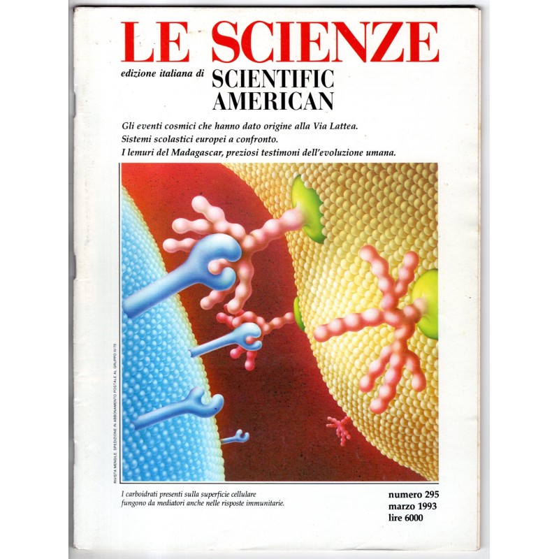 LE SCIENZE. EDIZIONE ITALIANA DI SCIENTIFIC AMERICAN-n 295, marzo-1993