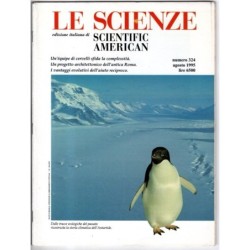 LE SCIENZE. EDIZIONE ITALIANA DI SCIENTIFIC AMERICAN-n 324, agosto-1995