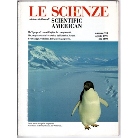 LE SCIENZE. EDIZIONE ITALIANA DI SCIENTIFIC AMERICAN-n 324, agosto-1995