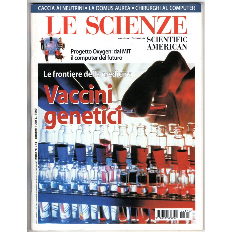 LE SCIENZE-n 374, ottobre-1999