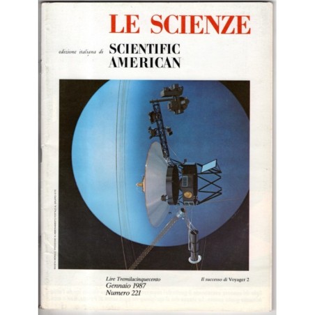 LE SCIENZE. EDIZIONE ITALIANA DI SCIENTIFIC AMERICAN-n 221, gennaio-1987