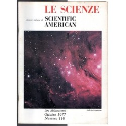 LE SCIENZE. EDIZIONE ITALIANA DI SCIENTIFIC AMERICAN-n 110, ottobre-1977