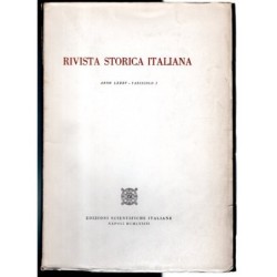 RIVISTA STORICA ITALIANA-fasc I-1973