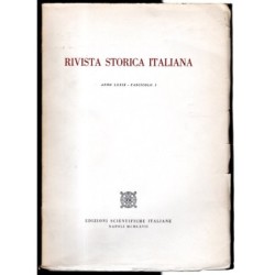 RIVISTA STORICA ITALIANA-fasc I-1967