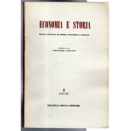 ECONOMIA E STORIA-n 4-1956