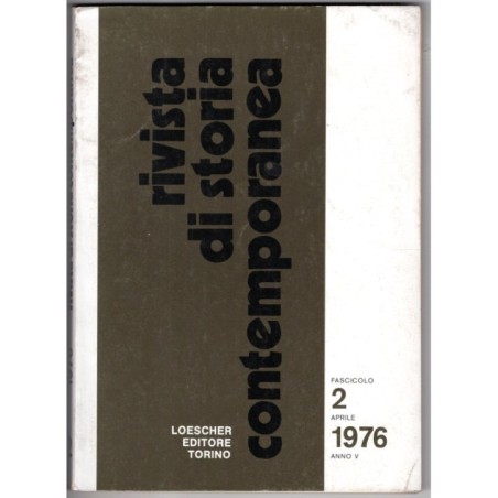 RIVISTA DI STORIA CONTEMPORANEA-fasc 2-1976