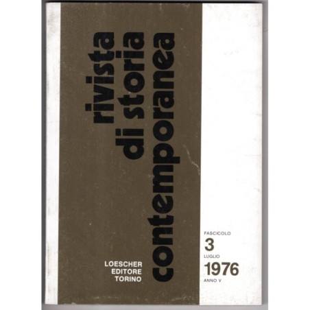 RIVISTA DI STORIA CONTEMPORANEA-fasc 3-1976