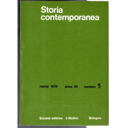 STORIA CONTEMPORANEA-n 1, marzo-1976