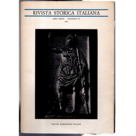 RIVISTA STORICA ITALIANA-fasc IV-1974
