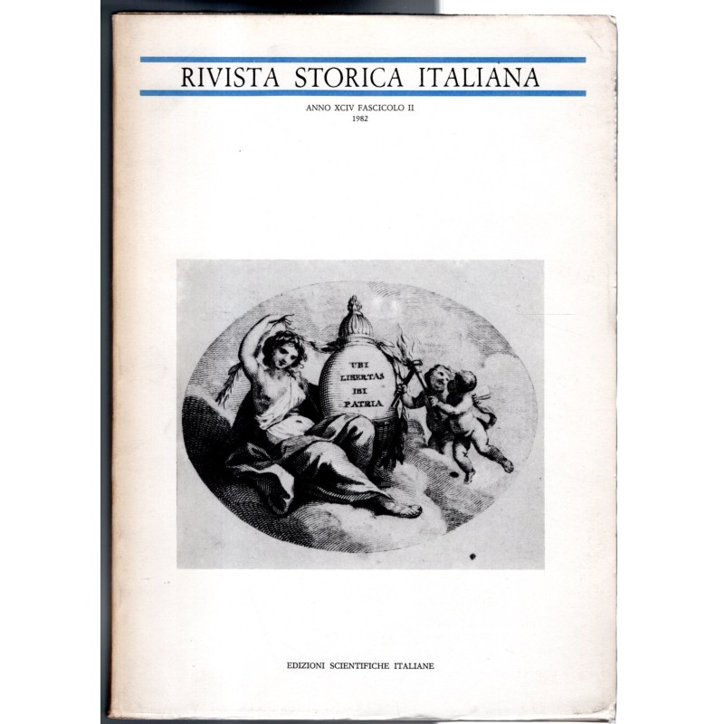 RIVISTA STORICA ITALIANA-fasc II-1982