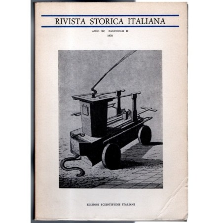 RIVISTA STORICA ITALIANA-fasc II-1978