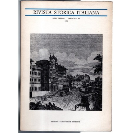 RIVISTA STORICA ITALIANA-fasc IV-1975