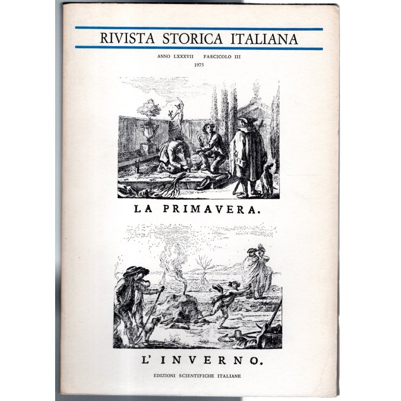 RIVISTA STORICA ITALIANA-fasc III-1975